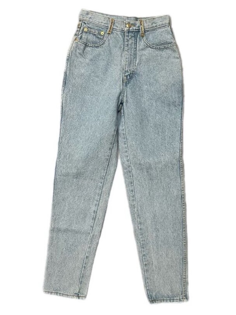 Vintage Jordache High Rise Sequin embellished slim jeans – Size 7/8 W- 26"